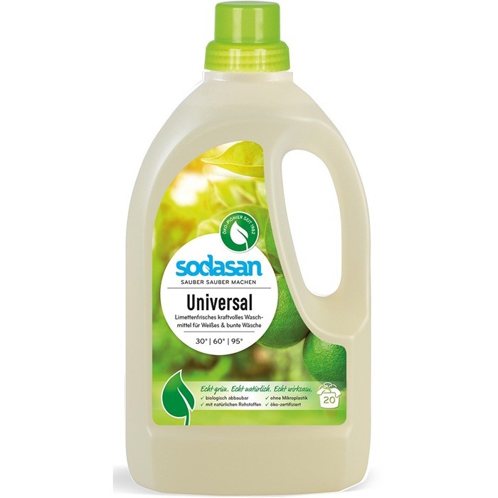 Detergent lichid universal cu lime 1.5L Sodasan