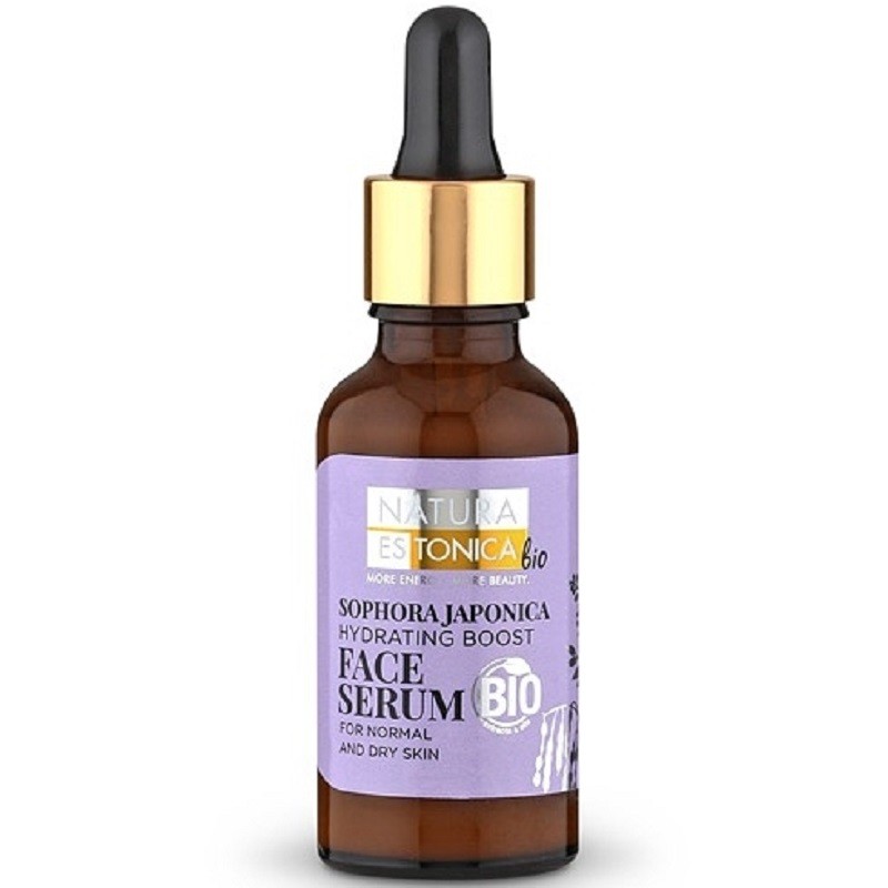 Serum hidratant ten normal sau uscat cu Sophora Japonica 30ml Natura Estonica
