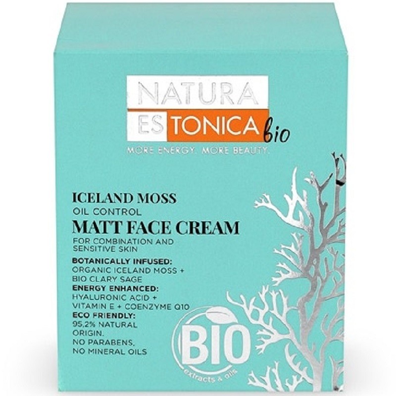 Crema matifianta ten mixt Iceland Moss 50ml Natura Estonica