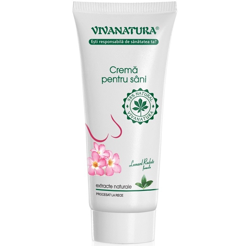 Crema pentru sani, naturala 75ml VivaNatura