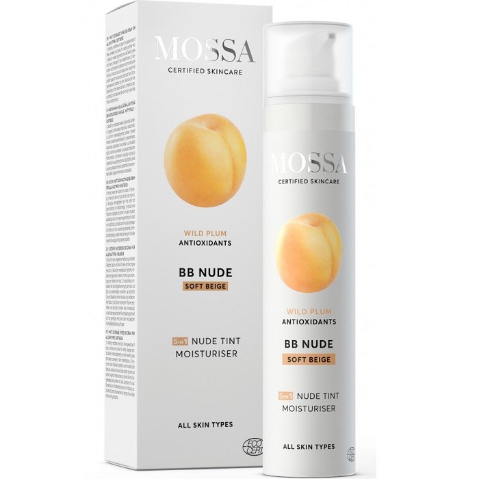 BB cream Nude hidratant soft beige 50ml Mossa