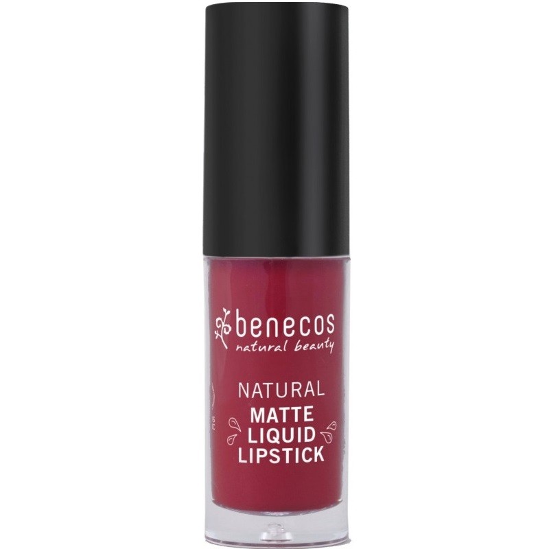 Ruj lichid mat Bloody Berry, bio vegan 5ml Benecos