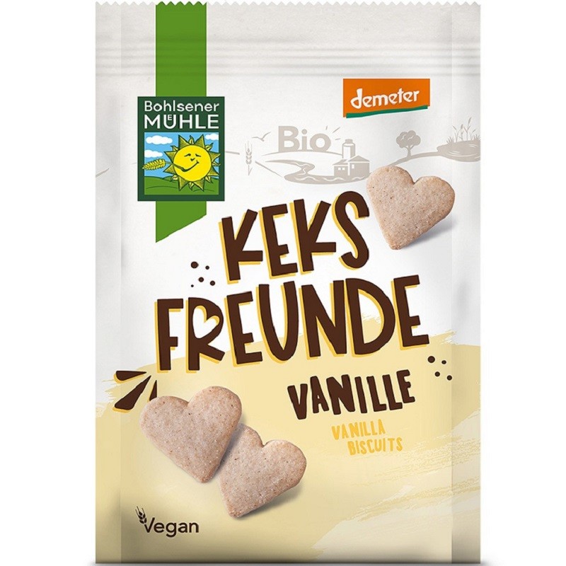 Biscuiti cu vanilie bio 125g Bohlsener Muehle