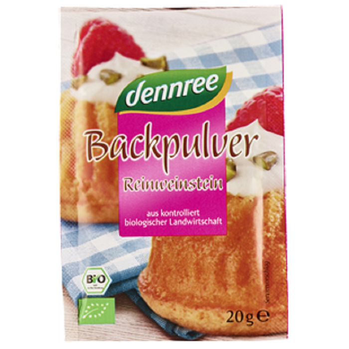 Praf de copt bio 4 plicuri x 20g Dennree