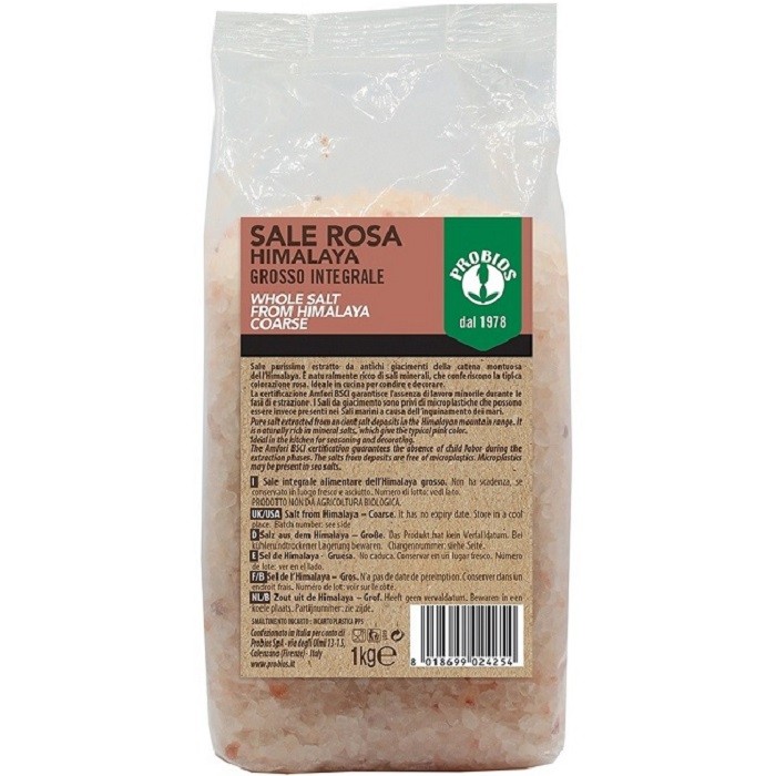 Sare roz de Himalaya grunjoasa 1Kg Probios