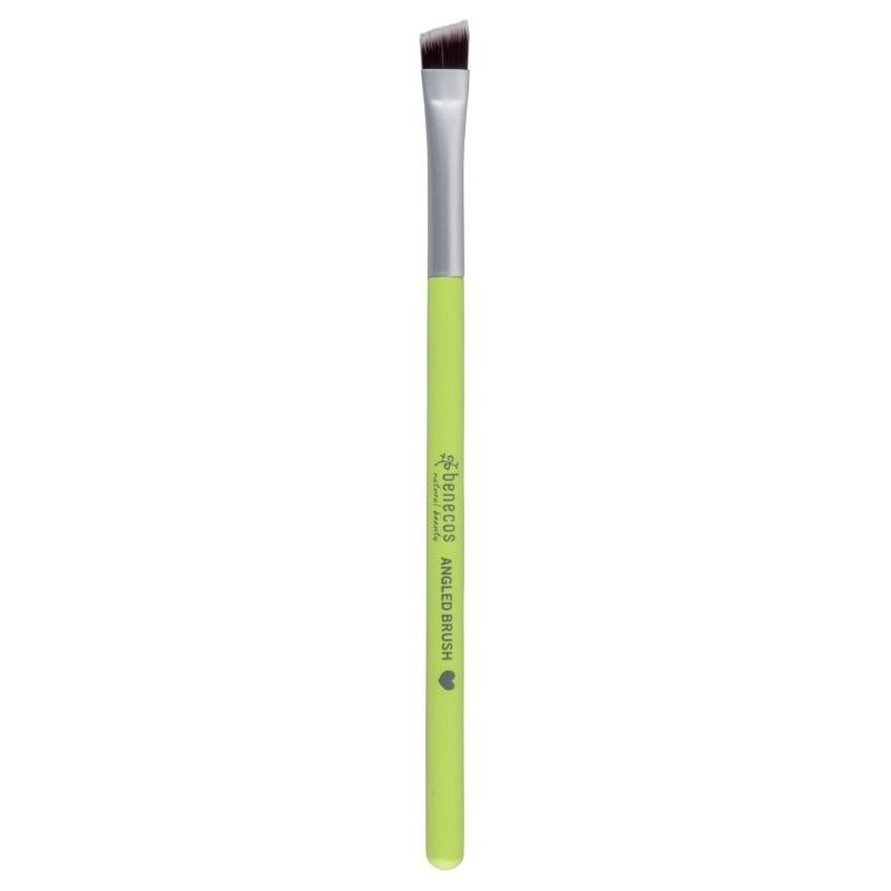 Pensula oblica pentru fard de pleoape Coulour Edition Benecos 14 cm