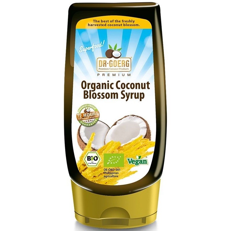 Sirop din nectar de flori de cocos bio, vegan 350g Dr Goerg