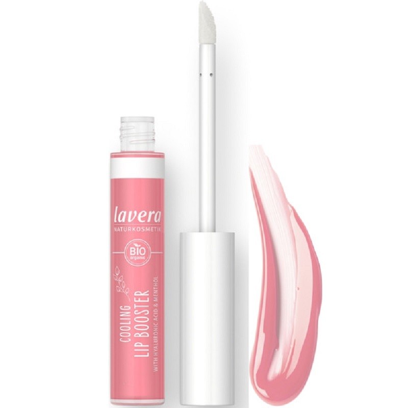 Gloss cu efect de marire a buzelor Cooling Lip Booster 5,5 ml Lavera
