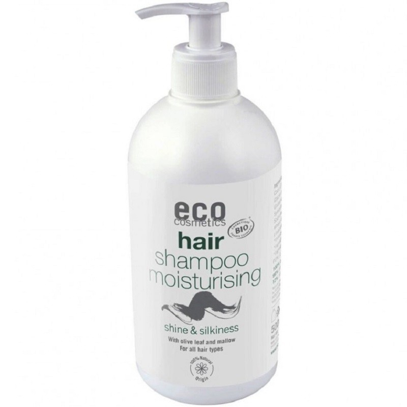 Sampon bio hidratant cu nalba si maslin, family size 500ml Eco Cosmetics