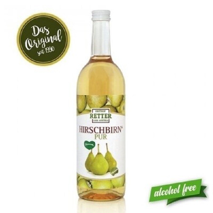 Suc de pere pur bio 750ml Retter