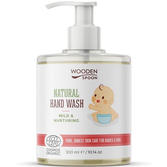 Sapun lichid de maini pentru copii si bebelusi, bio 300ml Wooden Spoon