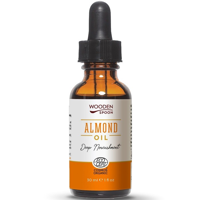 Ulei de migdale dulci bio, presat la rece 30ml Wooden Spoon