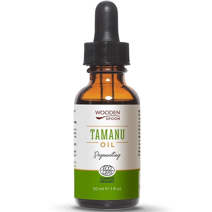 Ulei de Tamanu bio, presat la rece 30ml Wooden Spoon
