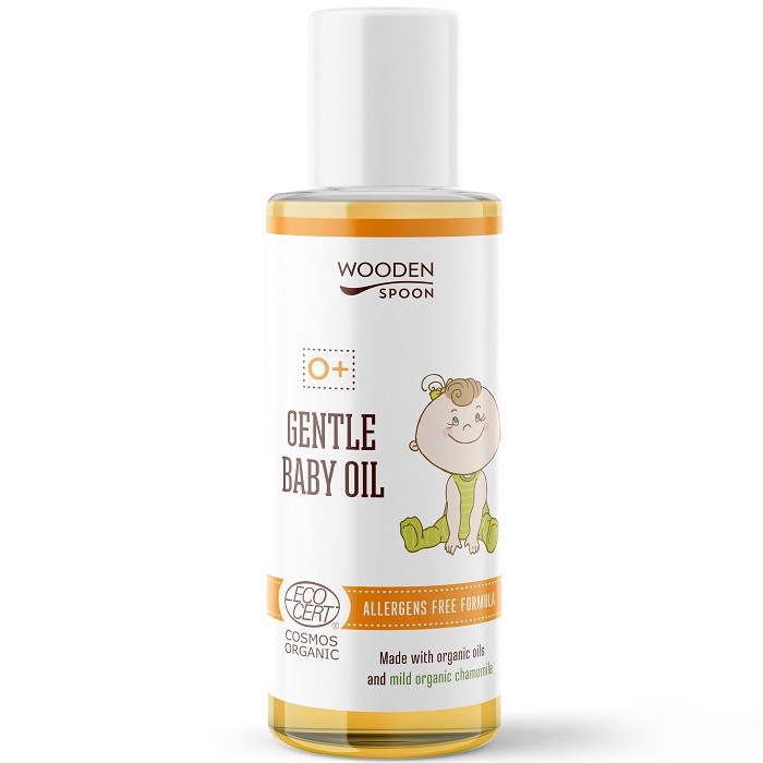 Ulei delicat bio pentru bebelusi 100ml Wooden Spoon