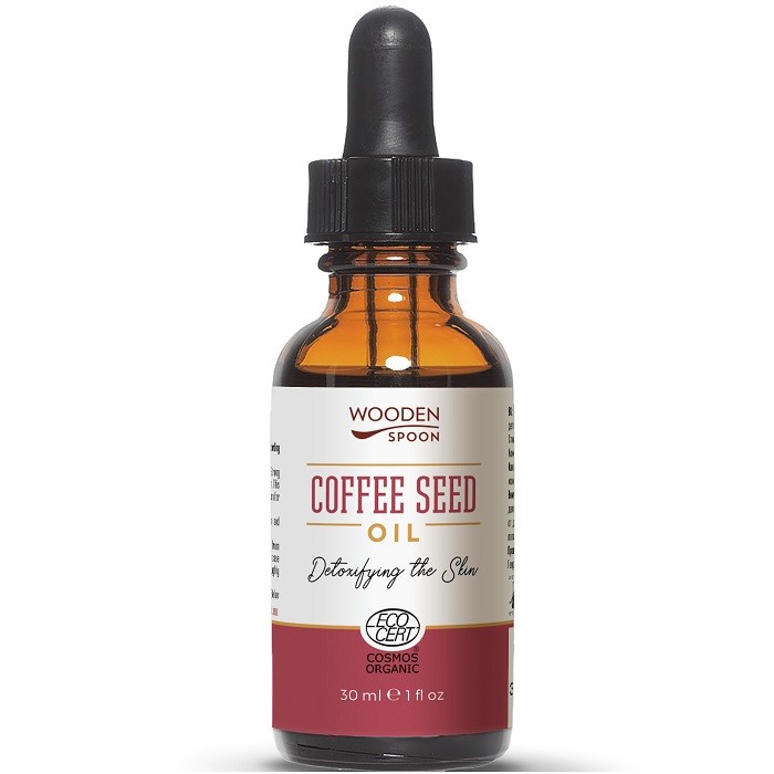 Ulei din seminte de cafea bio, presat la rece 30ml Wooden Spoon