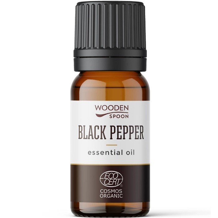 Ulei esential de piper negru bio 5ml Wooden Spoon