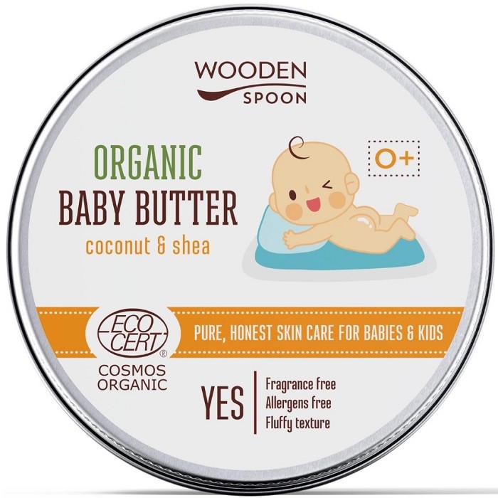 Unt de corp pentru bebelusi bio 100ml Wooden Spoon