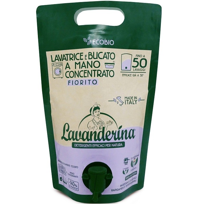 Detergent concentrat cu miros floral, ecologic 2000ml Lavanderina