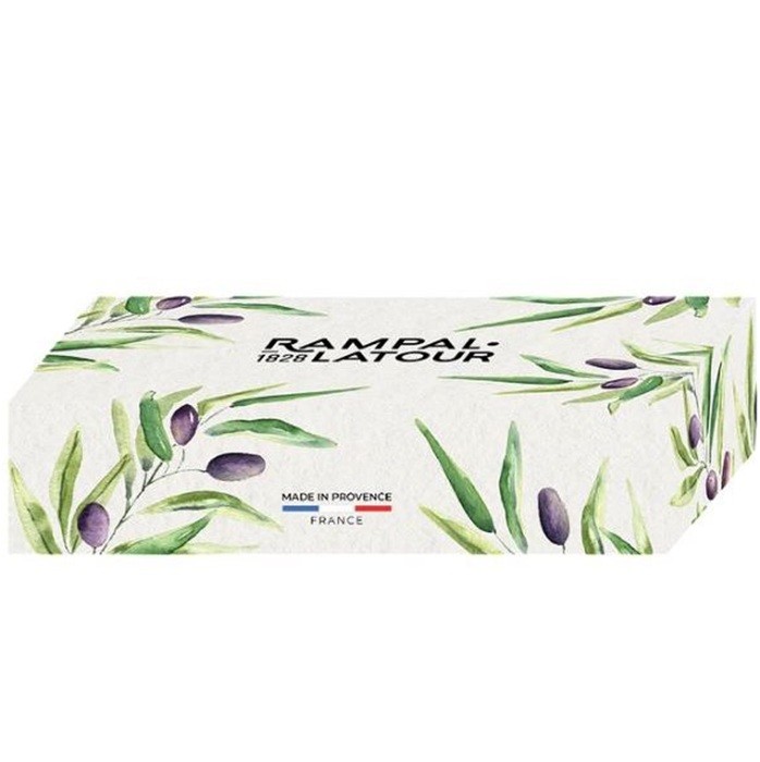 Duo sapun de Marsilia alb si verde 300g Rampal Latour