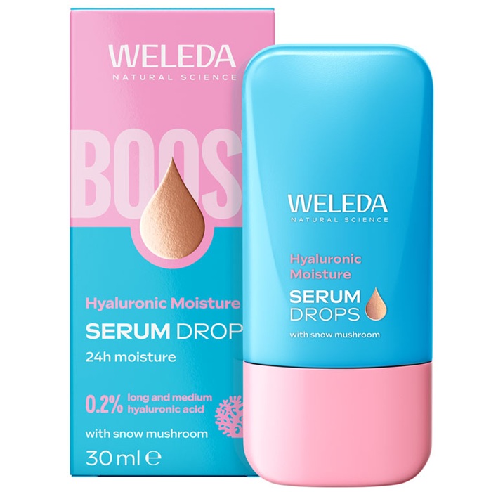 Serum Drops Booster Hyaluronic Moisture 30ml Weleda