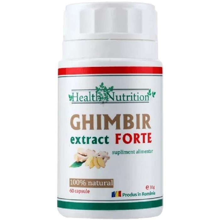 Ghimbir extract forte 60 capsule Health Nutrition