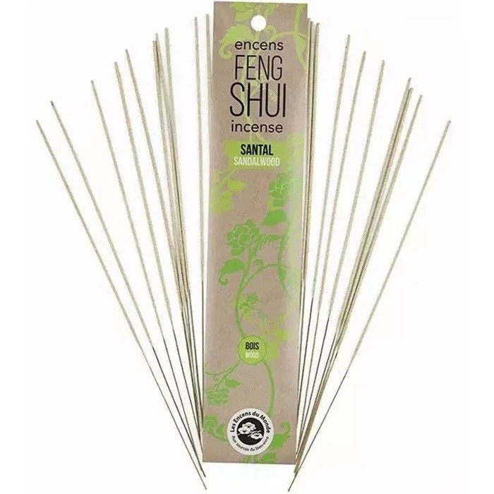 Betisoare parfumate Feng Shui cu santal, element Lemn, Aromandise