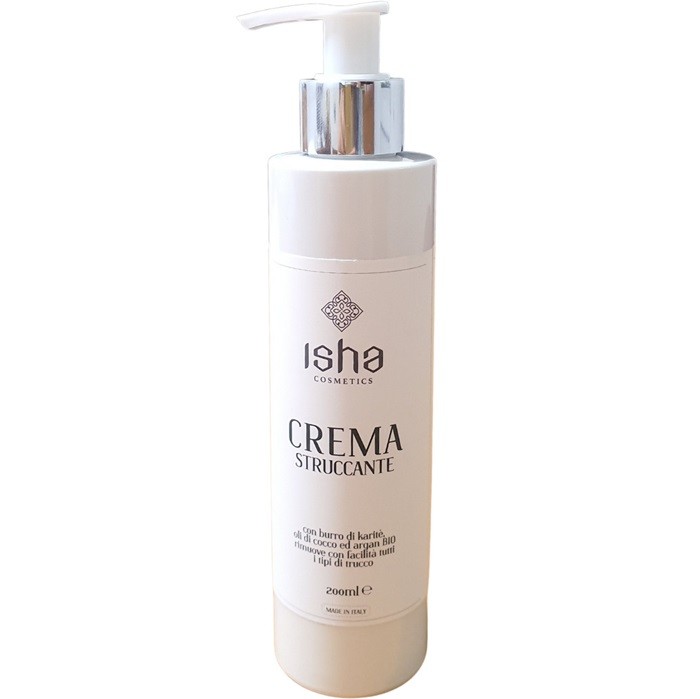 Crema demachianta cu unt de shea, ulei de cocos si argan 200ml Isha