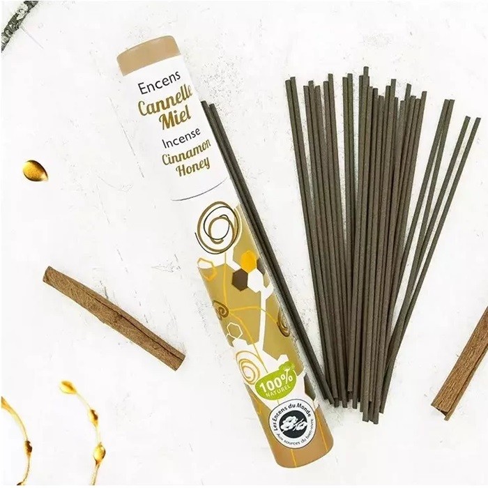 Betisoare parfumate naturale japoneze cu scortisoara si miere 30 buc Aromandise
