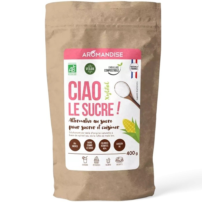 Ciao zahar, xylitol bio 400g Aromandise