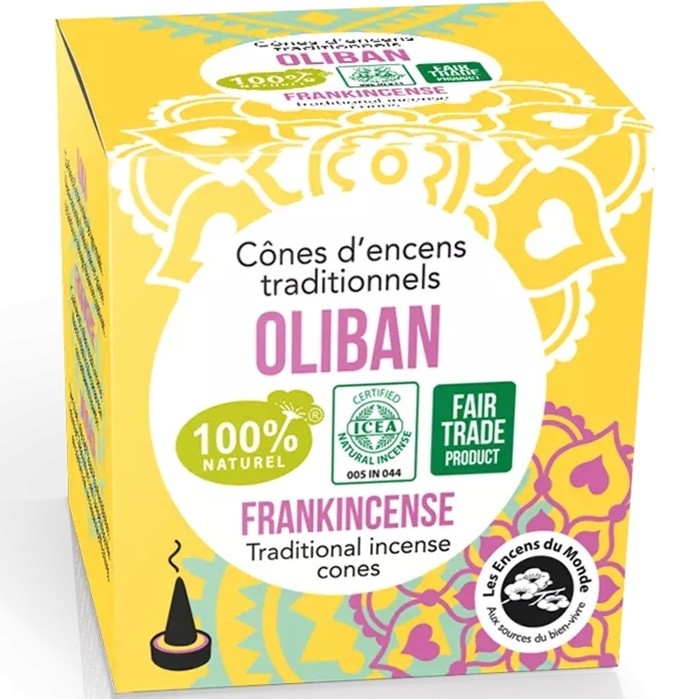 Conuri parfumate naturale indiene cu tamaie 12 buc Aromandise