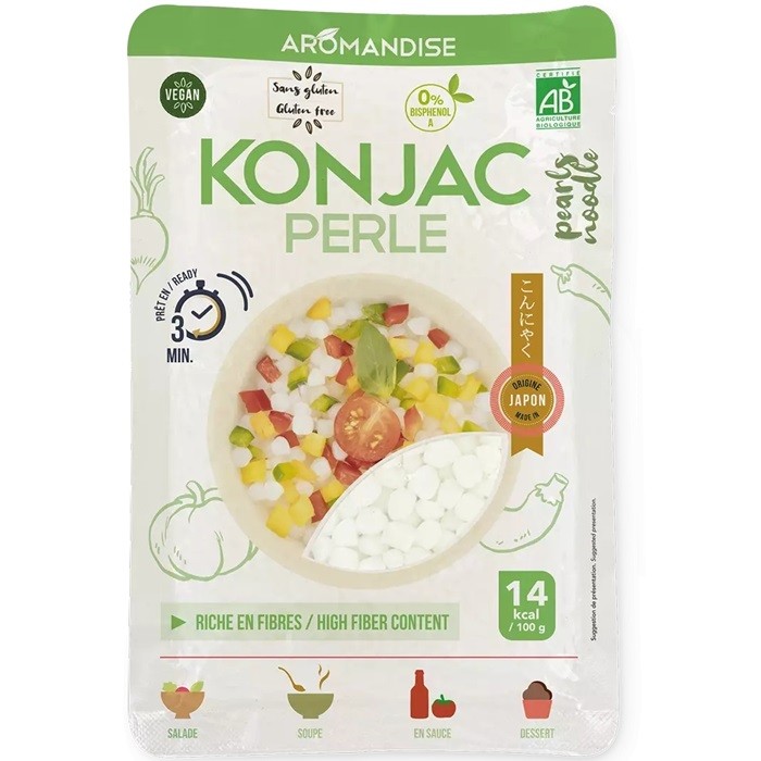 Perle konjac bio 195g Aromandise