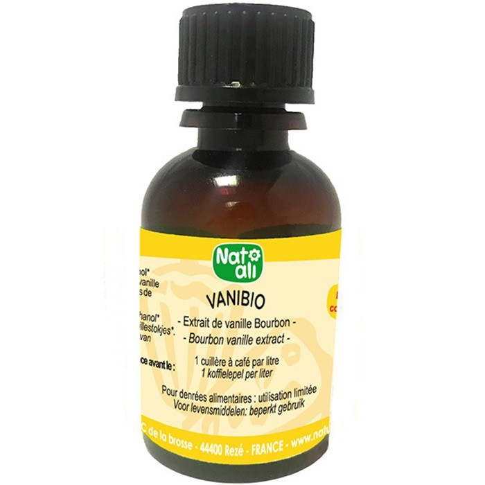 Extract de vanilie Bourbon bio 30ml Nat-Ali