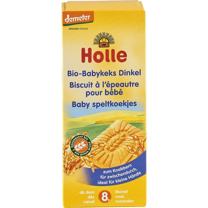 Biscuiti cu spelta bio pentru copii +8 luni 150g Holle