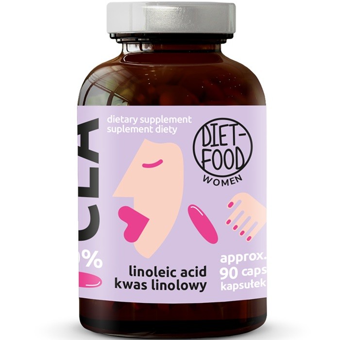CLA (Acid Linoleic Conjugat), supliment alimentar 90 cps Diet Food