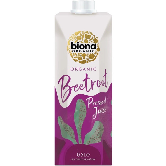 Suc de sfecla bio, fara zahar, fara sare 500ml Biona
