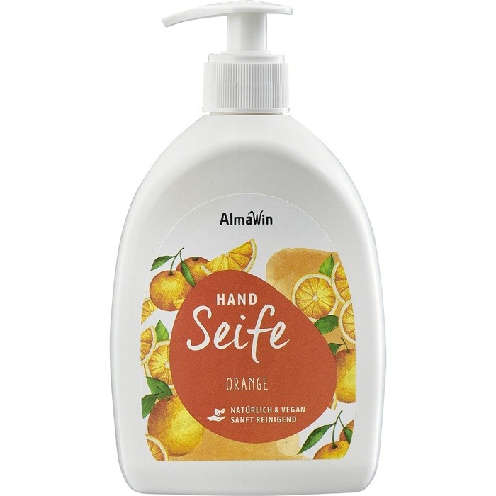 Sapun lichid cu portocala, bio vegan 500ml AlmaWin