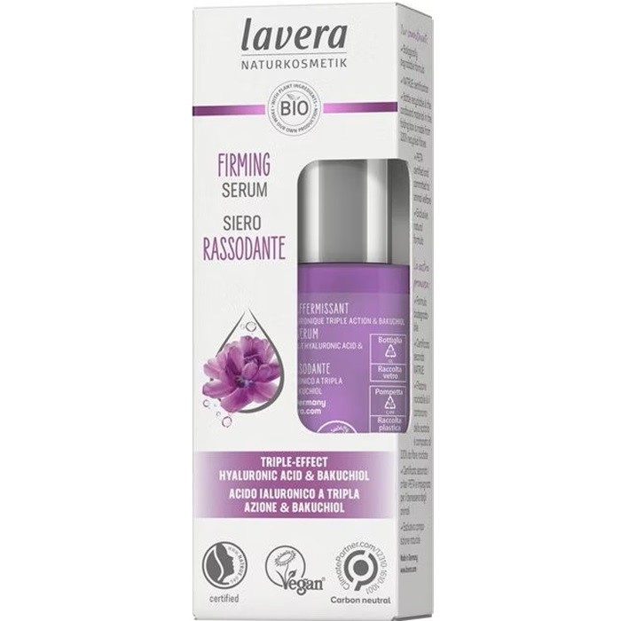 Serum antirid fermitate cu acid hialuronic si bakuchiol 30ml Lavera