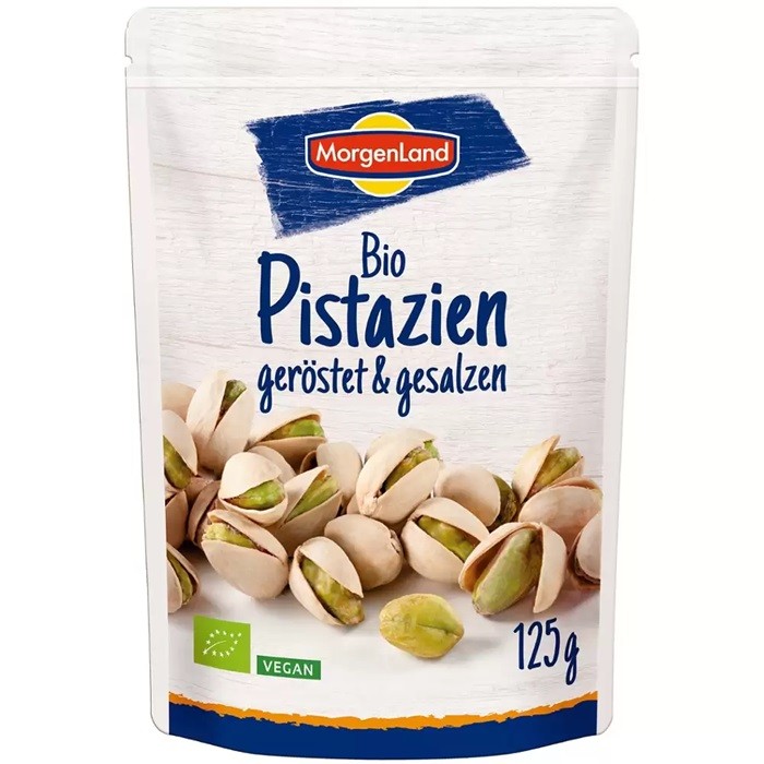 Fistic prajit si sarat bio 125g Morgenland
