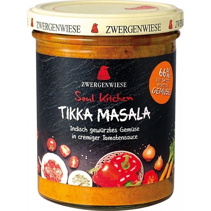 Sos Tikka Masala bio, fara gluten 370g Zwergenwiese
