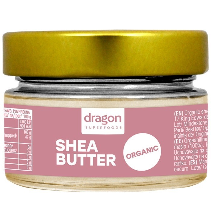 Grasime de shea bio 100ml Dragon Superfoods