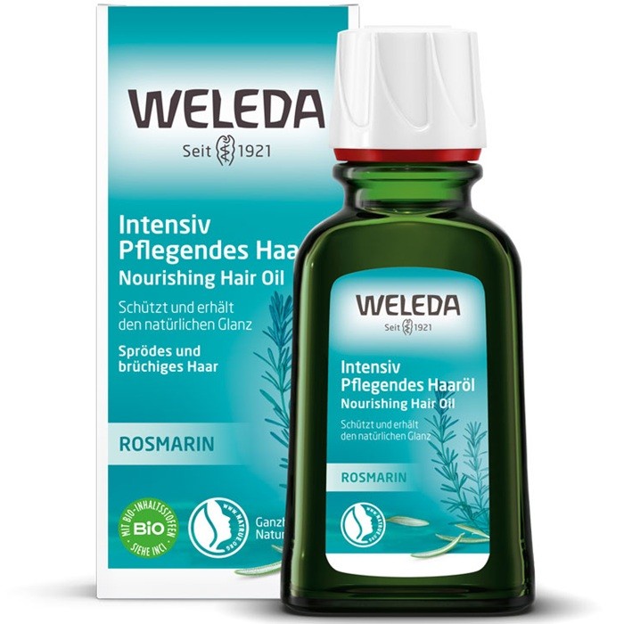 Ulei de par intens hranitor cu rozmarin 50ml Weleda
