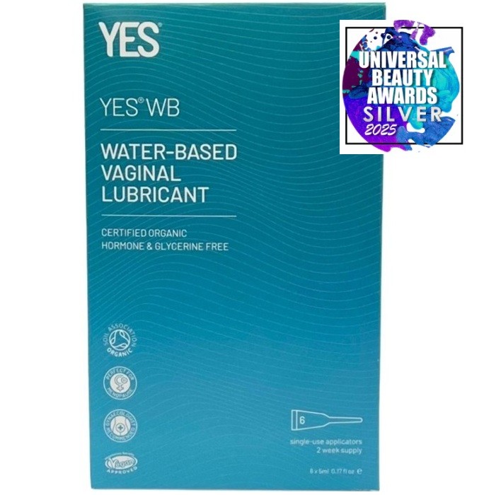 Lubrifiant organic pe baza de apa, cu aplicator 6x5ml Yes Organic