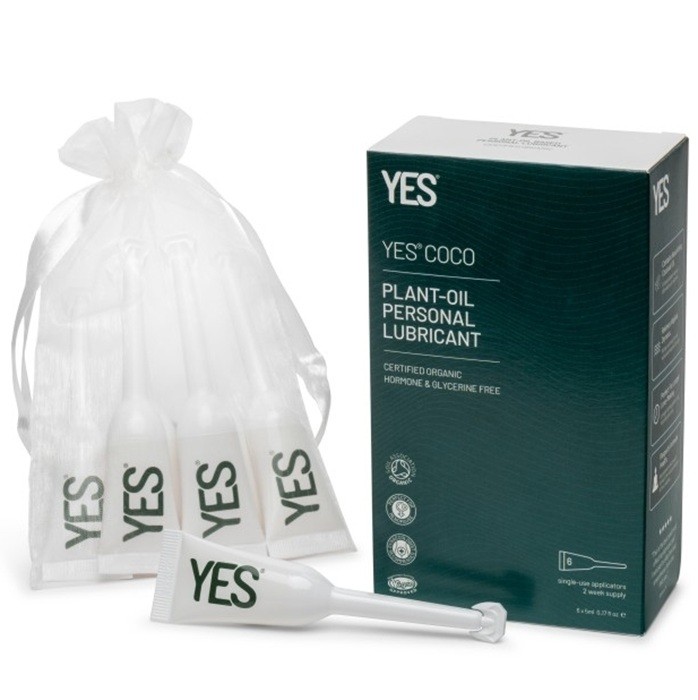 Lubrifiant organic pe baza de ulei, cu aplicator 6x5ml Yes Organic