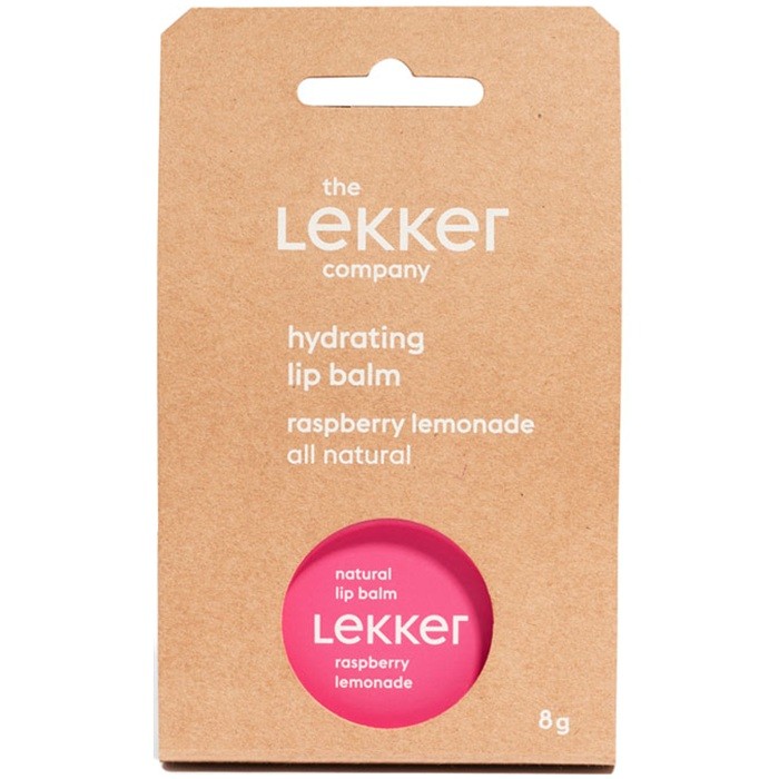 Balsam de buze la cutiuta Raspberry Lemonade 8g Lekker