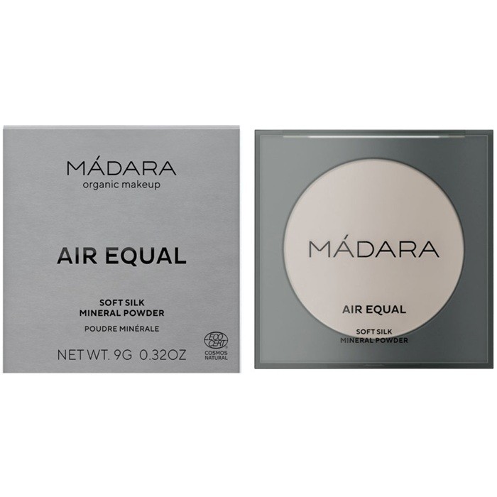 Pudra minerala 0 Translucent Air Equal Soft Silk 9g Madara Organic