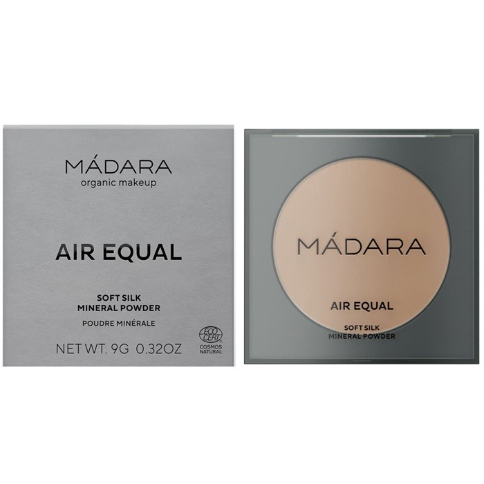 Pudra minerala 2 Beige Air Equal Soft Silk 9g Madara Organic