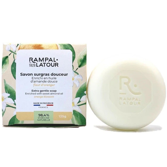 Sapun natural cu flori de portocal 125g Rampal Latour