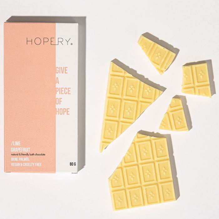 Ciocolata de baie Lime Grapefruit 24 bai Hopery Vegan