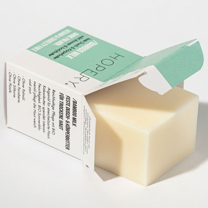 Unt de corp si gel de dus Bamboo Milk 40g Hopery Vegan