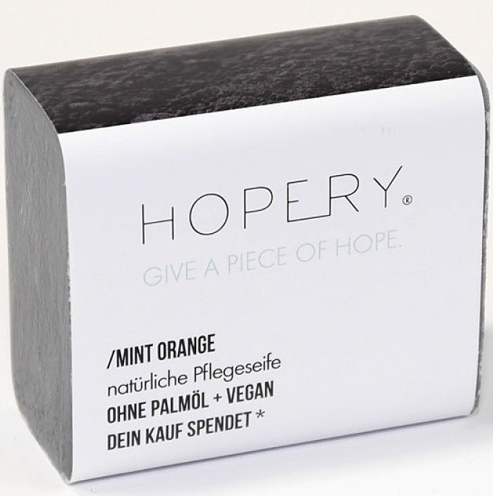 Sapun natural mint orange 100g Hopery Vegan